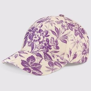 GUCCI BASEBALL CAP HERBARIUM HAT AUTHENTIC